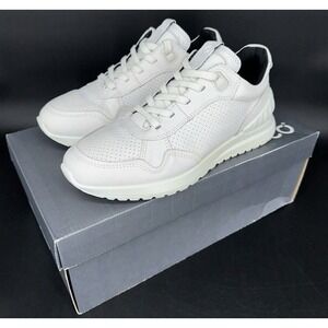 Ecco Astir‎ Lite Leather Sneaker Men White Size 5-5.5  EU 39 503414 54511